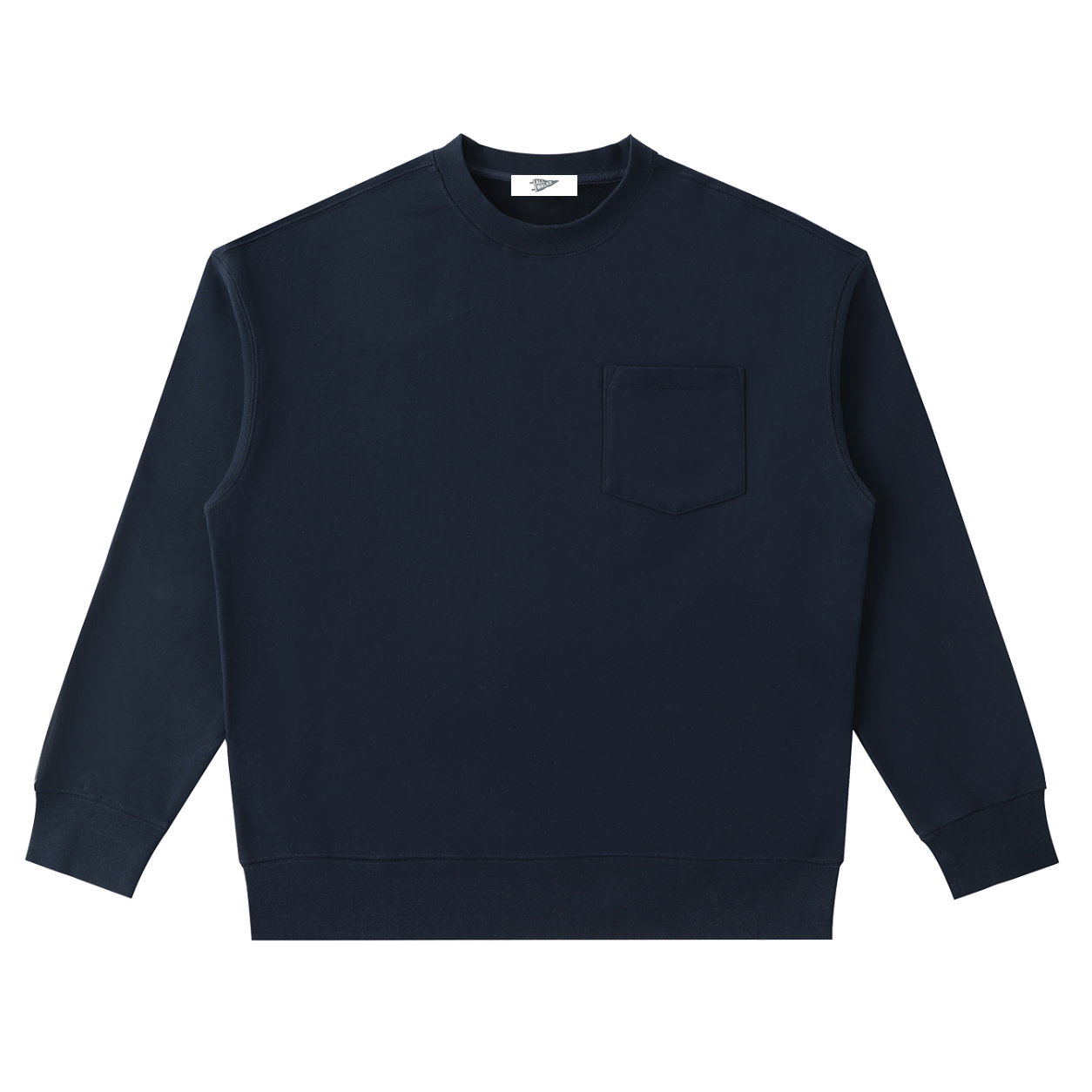 Heavyweight Patch Pocket Crew Sweatshirt