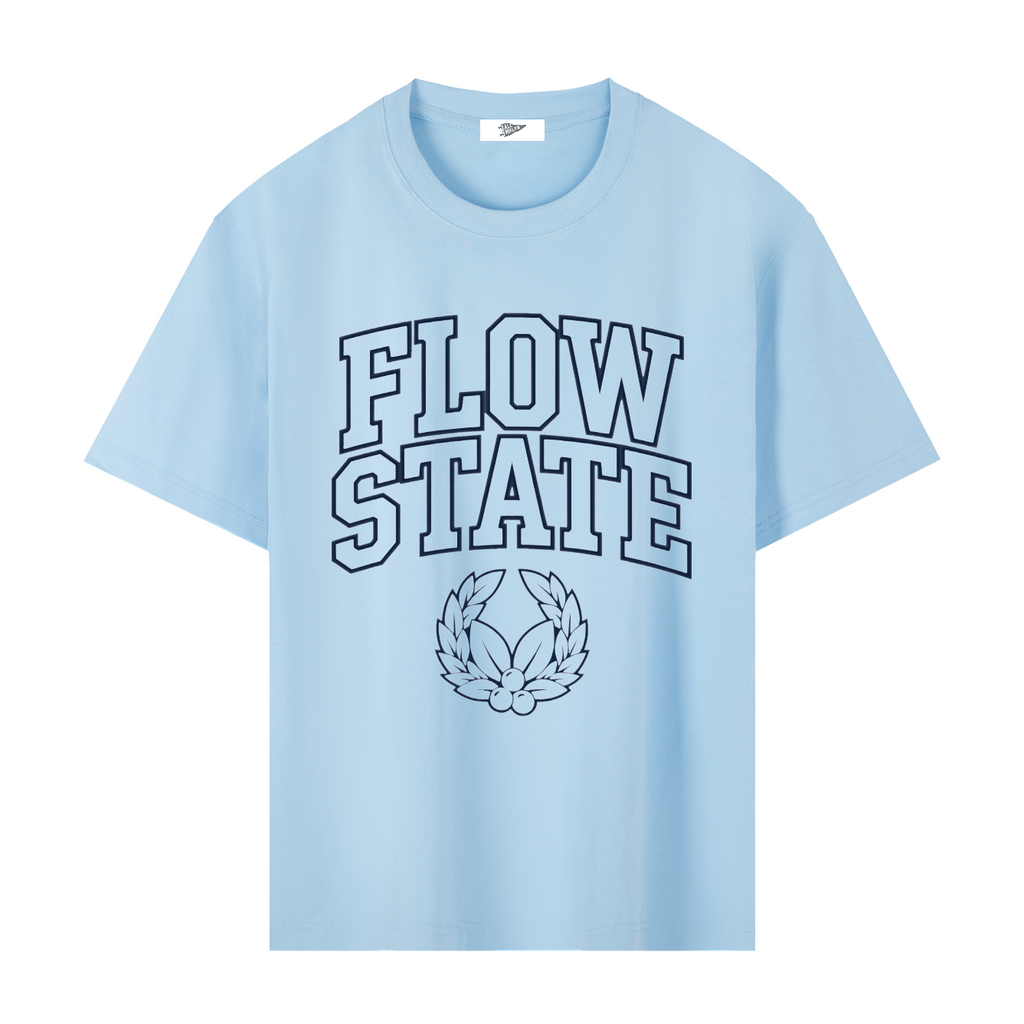 Flow State Drop Shoulder Cotton T-Shirt