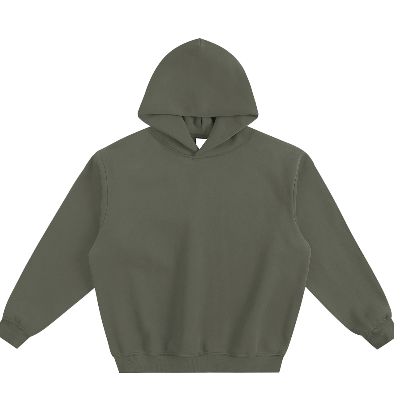 Everyday Base Fleeced Boxy Hoods