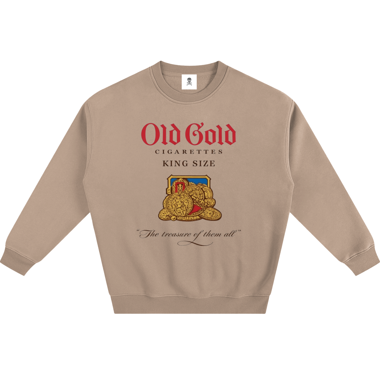 Old Gold Fleeced Crew