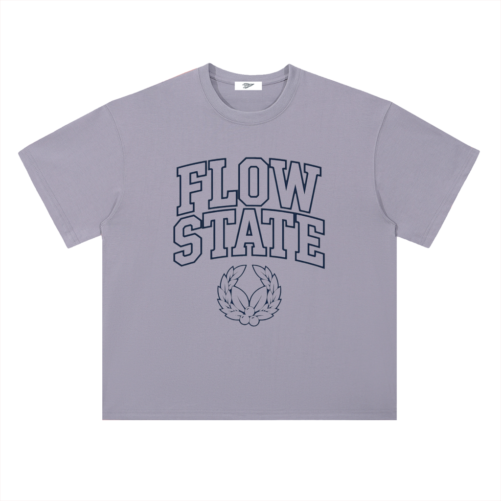 Flow State Drop Shoulder Cotton T-Shirt