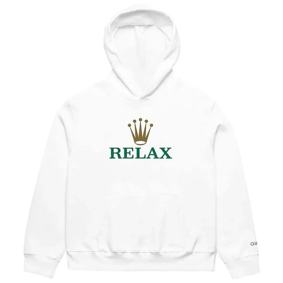 WMNS Relax Embroidered Oversized Heavyweight Hood