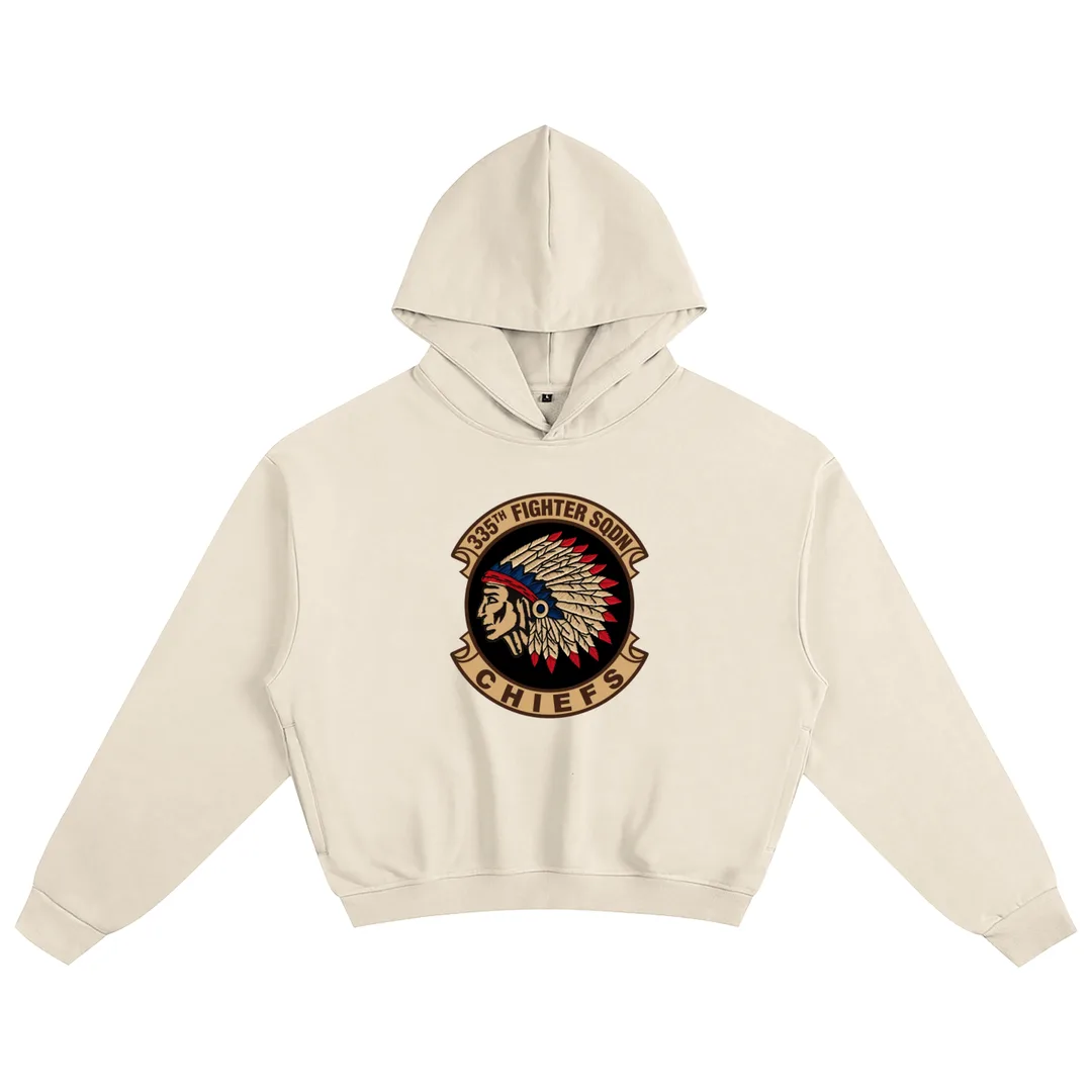 Chiefs SQDN Cotton Cropped Hoodie
