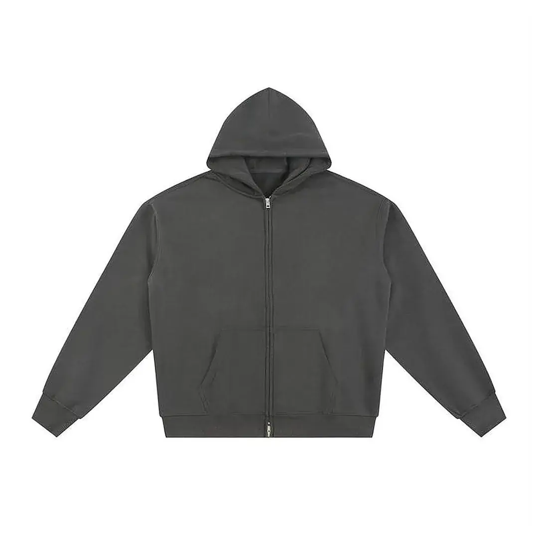 Essential Fleece Zip-Through Hoodies