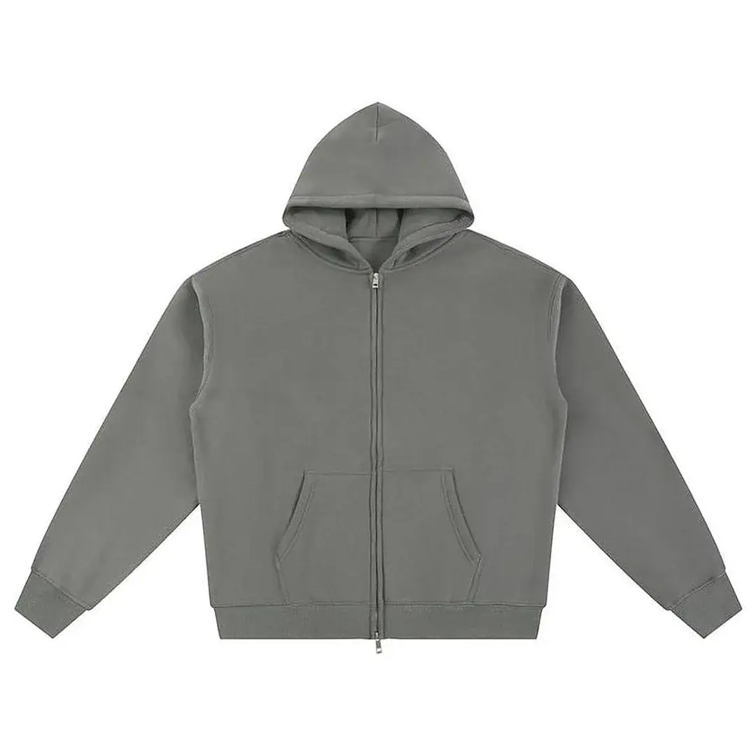 Essential Fleece Zip-Through Hoodies
