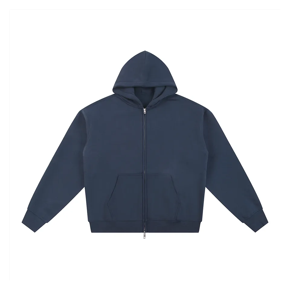 Essential Fleece Zip-Through Hoodies