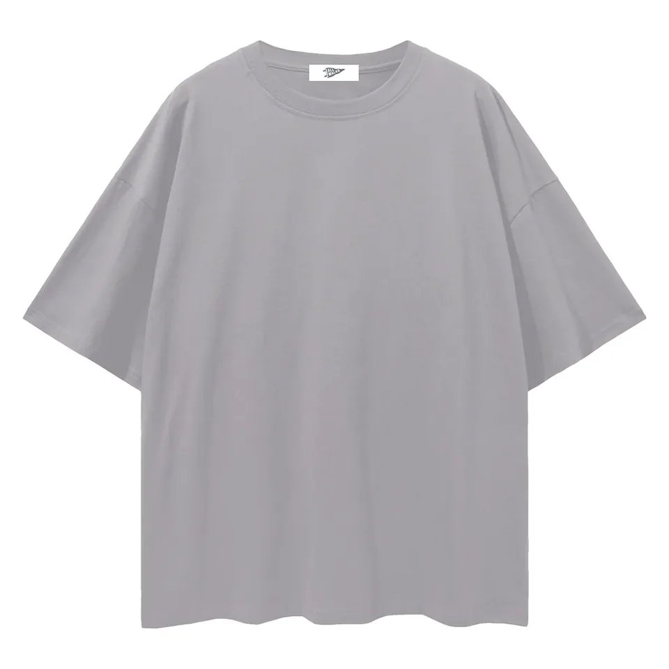 Loose Drop Shoulder Cotton T-Shirts