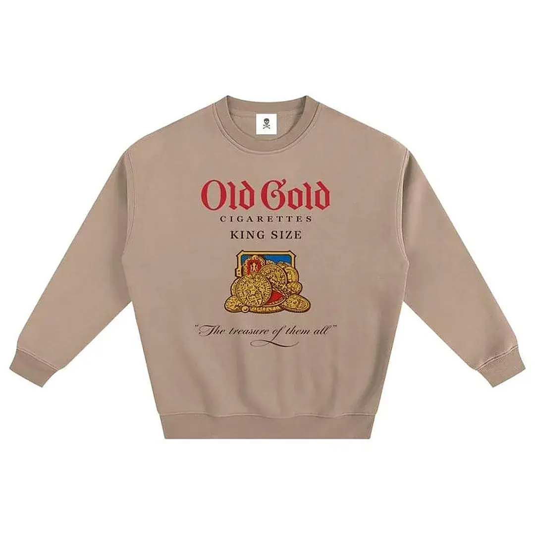 Old Gold Fleeced Crew