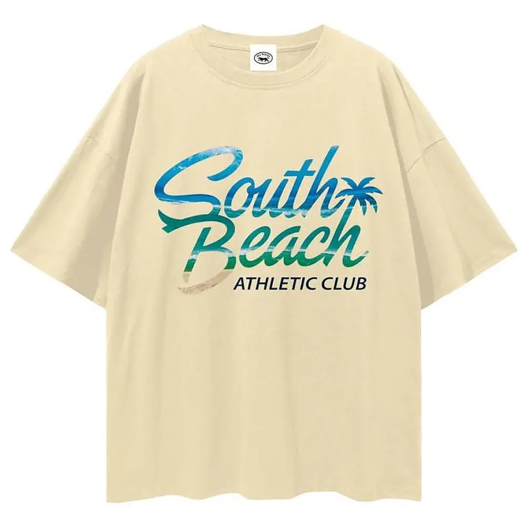 South Beach Athletic Loose Drop Shoulder T-Shirt