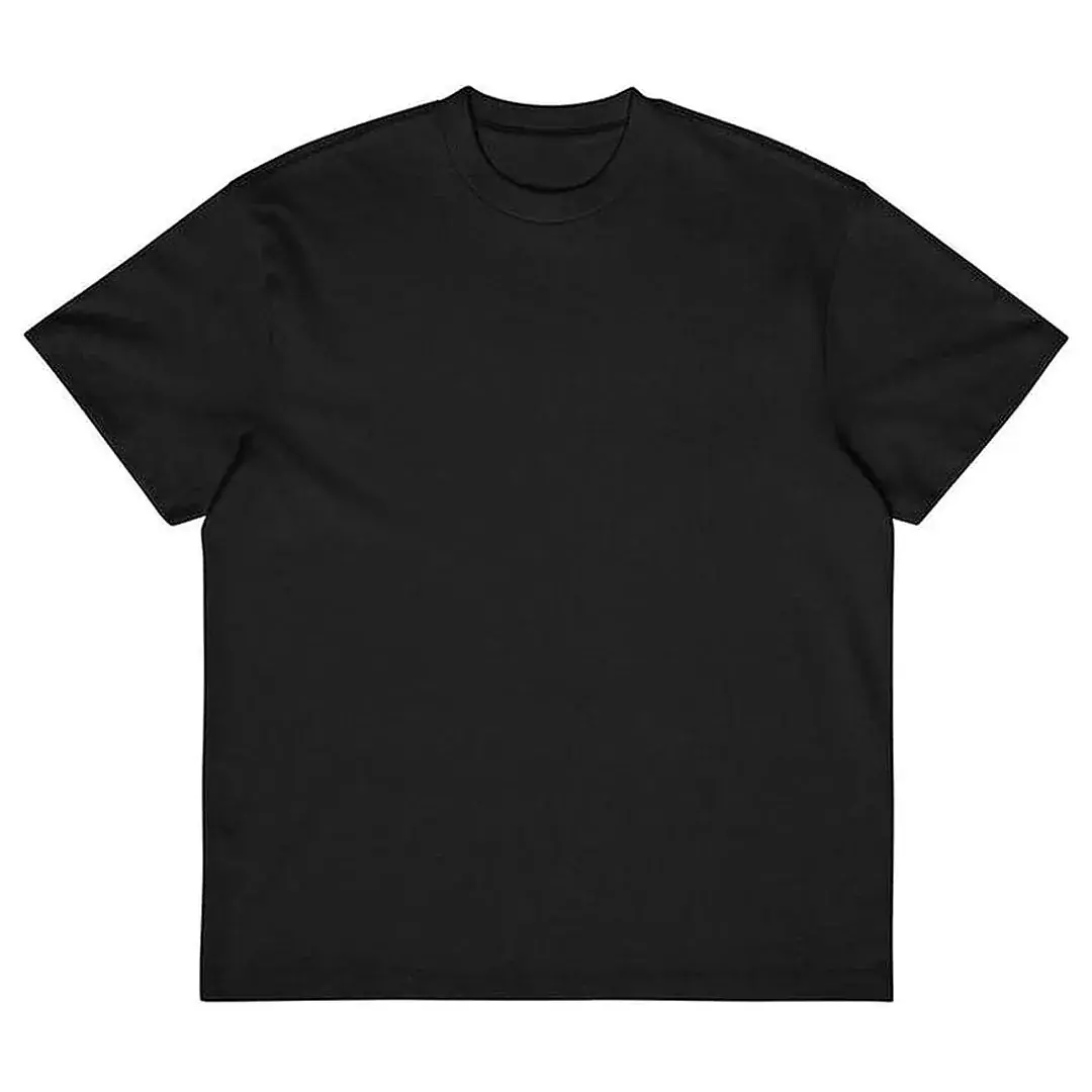 Black Boxy Tee