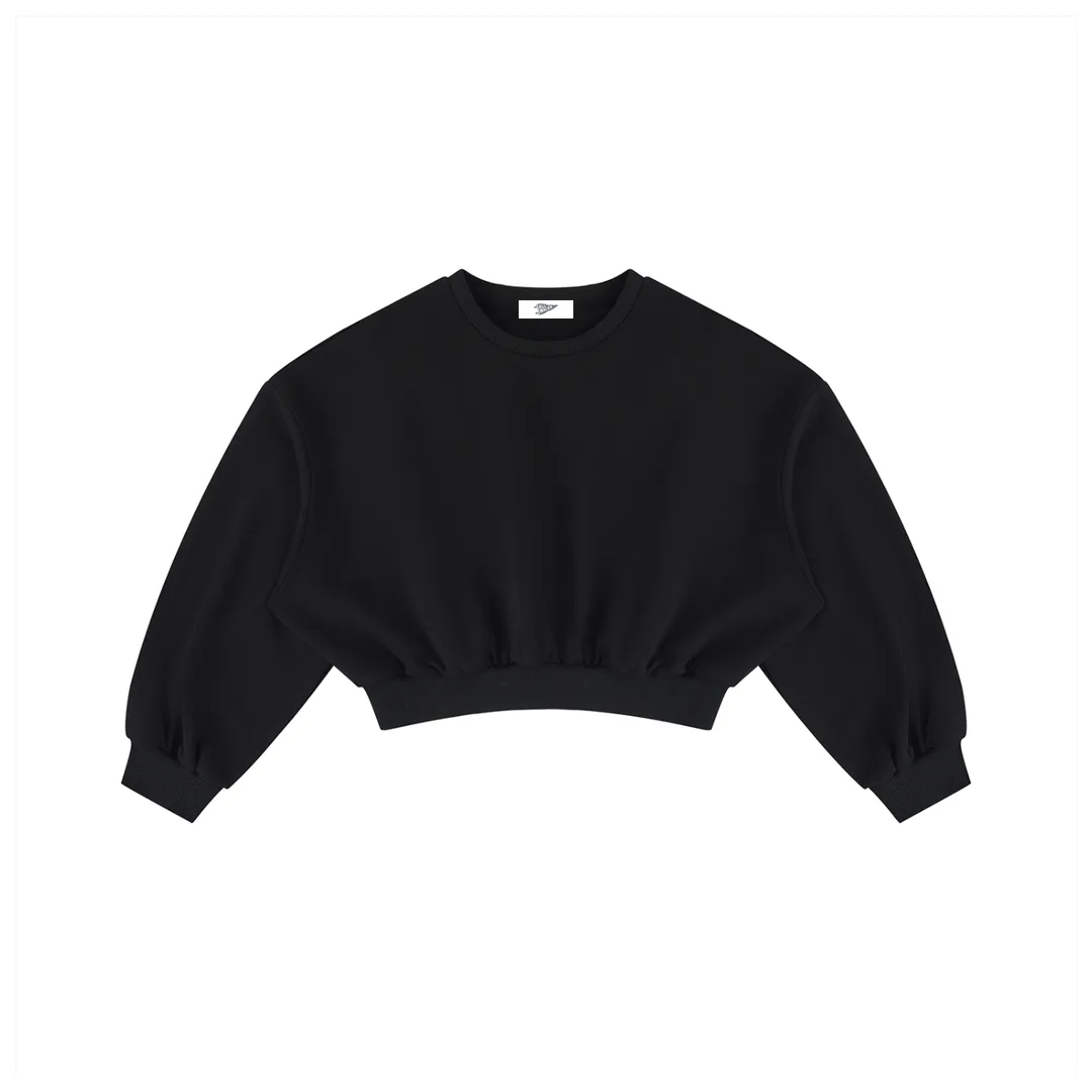 WMNS Boxy Cropped Crewneck Sweatshirt