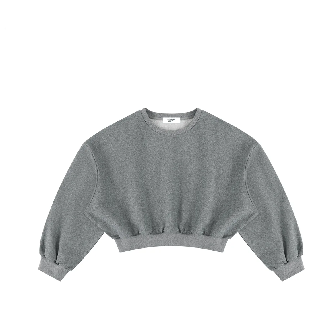 WMNS Boxy Cropped Crewneck Sweatshirt