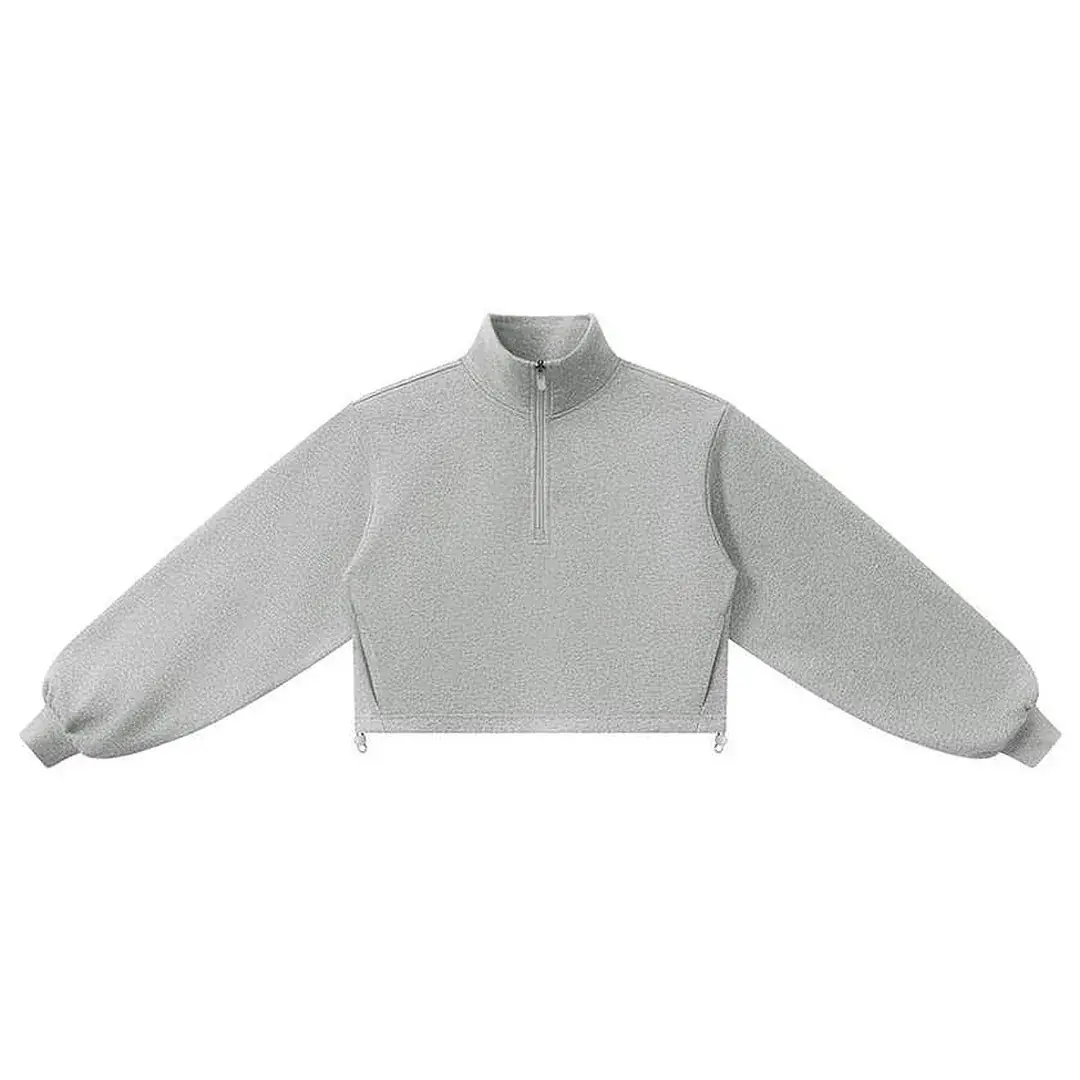 WMNS Mock-Neck Quarter-Zip Sweatshirt